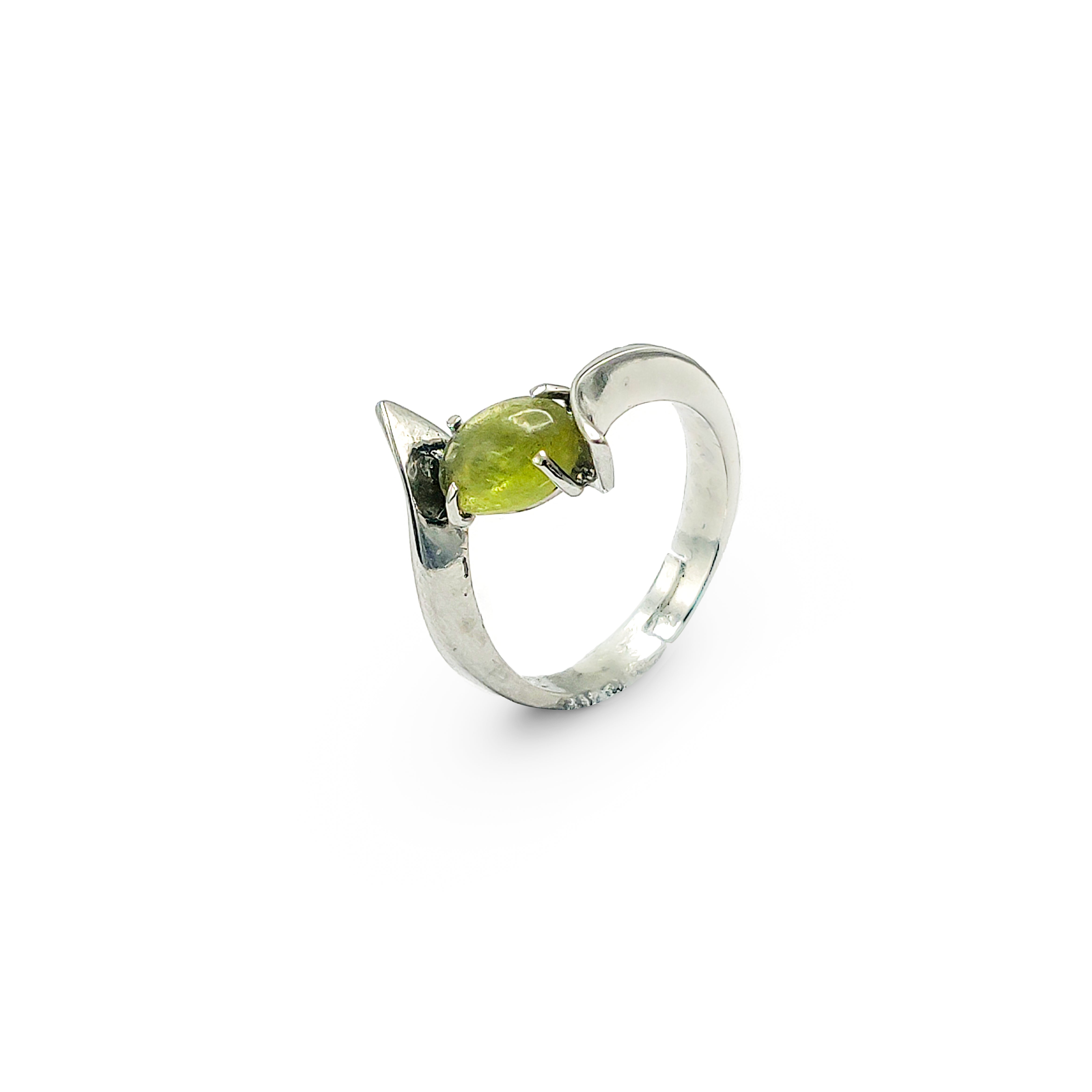 Peridot Ring Silver